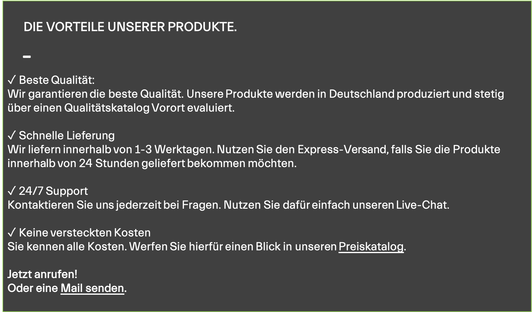 Webdesign für mobile Geräte